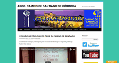 Desktop Screenshot of caminomozarabe.es