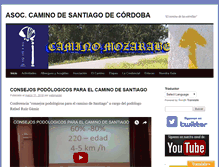 Tablet Screenshot of caminomozarabe.es